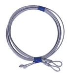 Replacement Garage Door Cable Set for 8' High Torsion Spring Doors