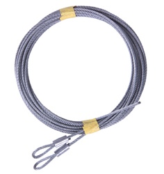 Garage Door Cable set for 7' high extension spring doors