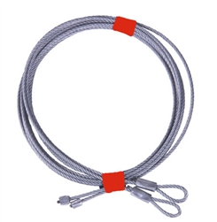 Replacement Garage Door cable set for 7' high torsion spring overhead doors