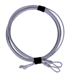 Replacement Garage Door cable set for 8' high torsion spring overhead doors