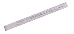 Ruler Style Spring Gauge