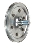 Sheave Pulley with Stud 4"